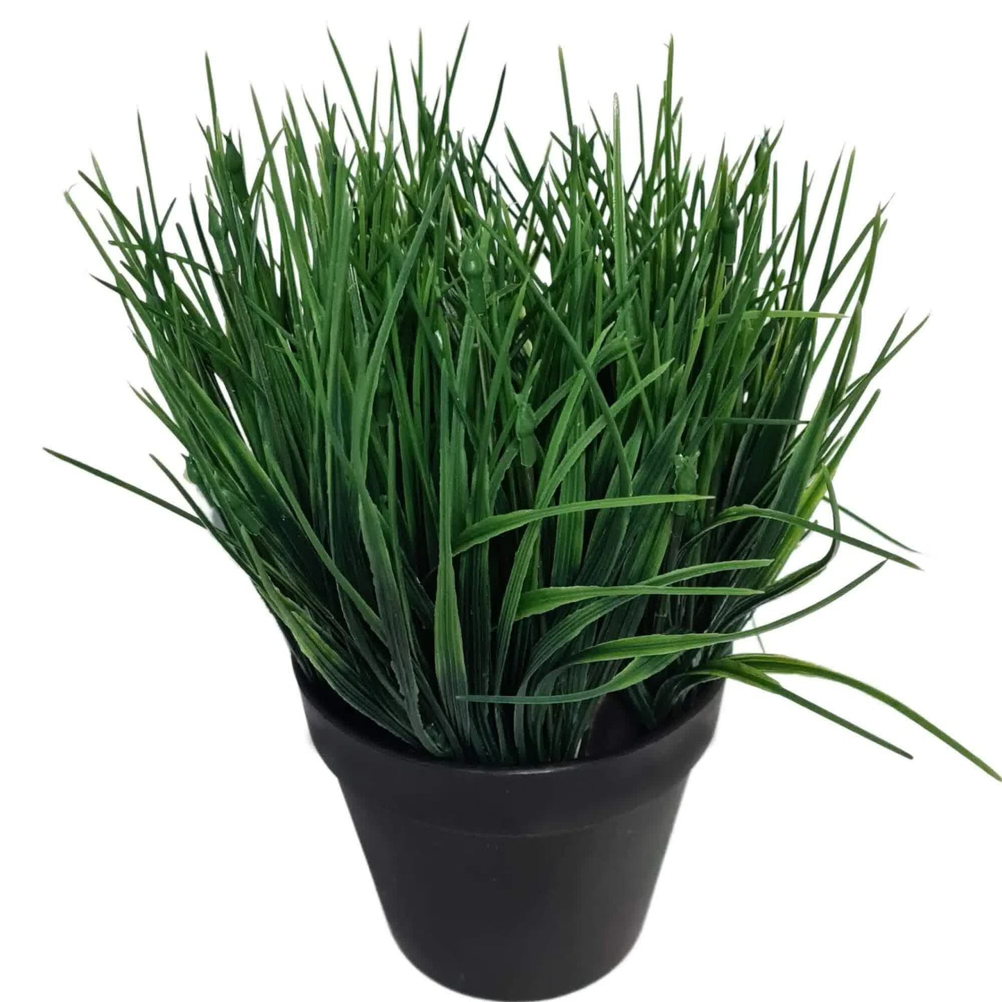 Potted Ornamental Artificial Mondo Dense Green Grass UV Resistant 30cm - Image 3