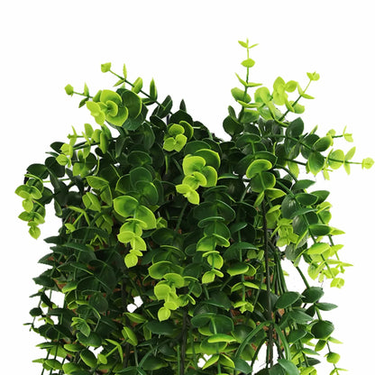 Artificial Dense Hanging Lush Green Eucalyptus Garland Bush UV Resistant and Fire Rated 18cm x 77cm - Image 2