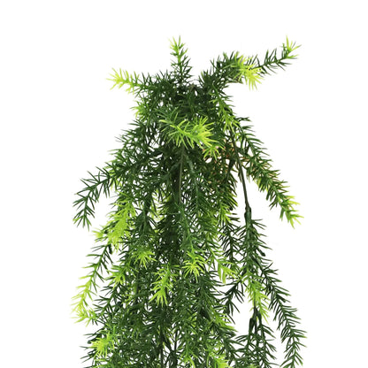 Artificial Hanging Cedar Vine Garland Bush UV Resistant and Fire Rated 20cm x 76cm - Image 2