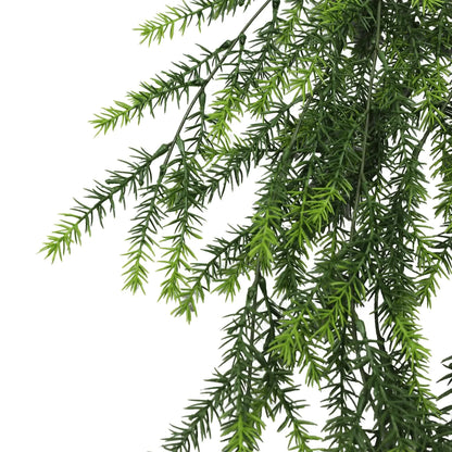 Artificial Hanging Cedar Vine Garland Bush UV Resistant and Fire Rated 20cm x 76cm - Image 3