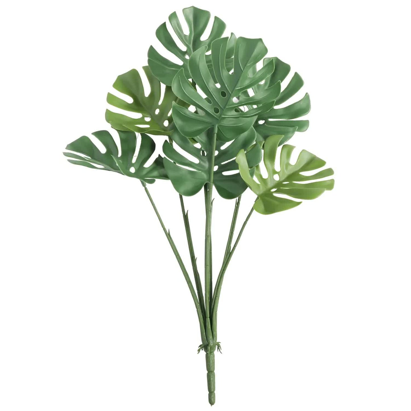 Artificial Monstera Split Leaf Philodendron Plant Stem 60cm UV Resistant - Image 2