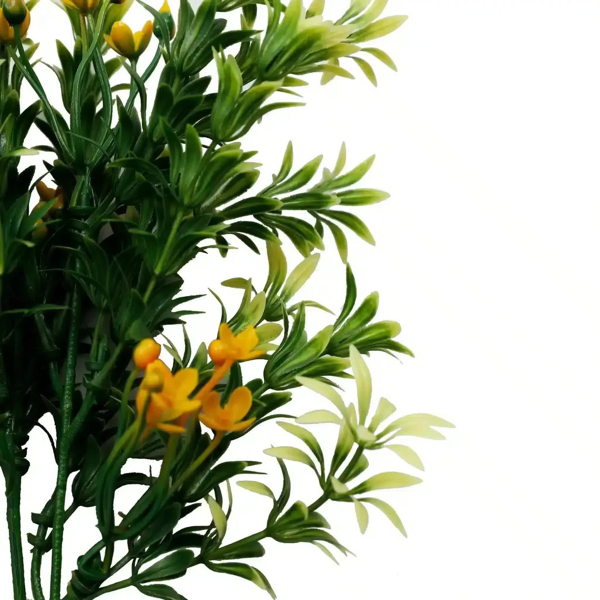 Artificial Dwarf Japanese Golden Yew UV Resistant 27cm - Image 5
