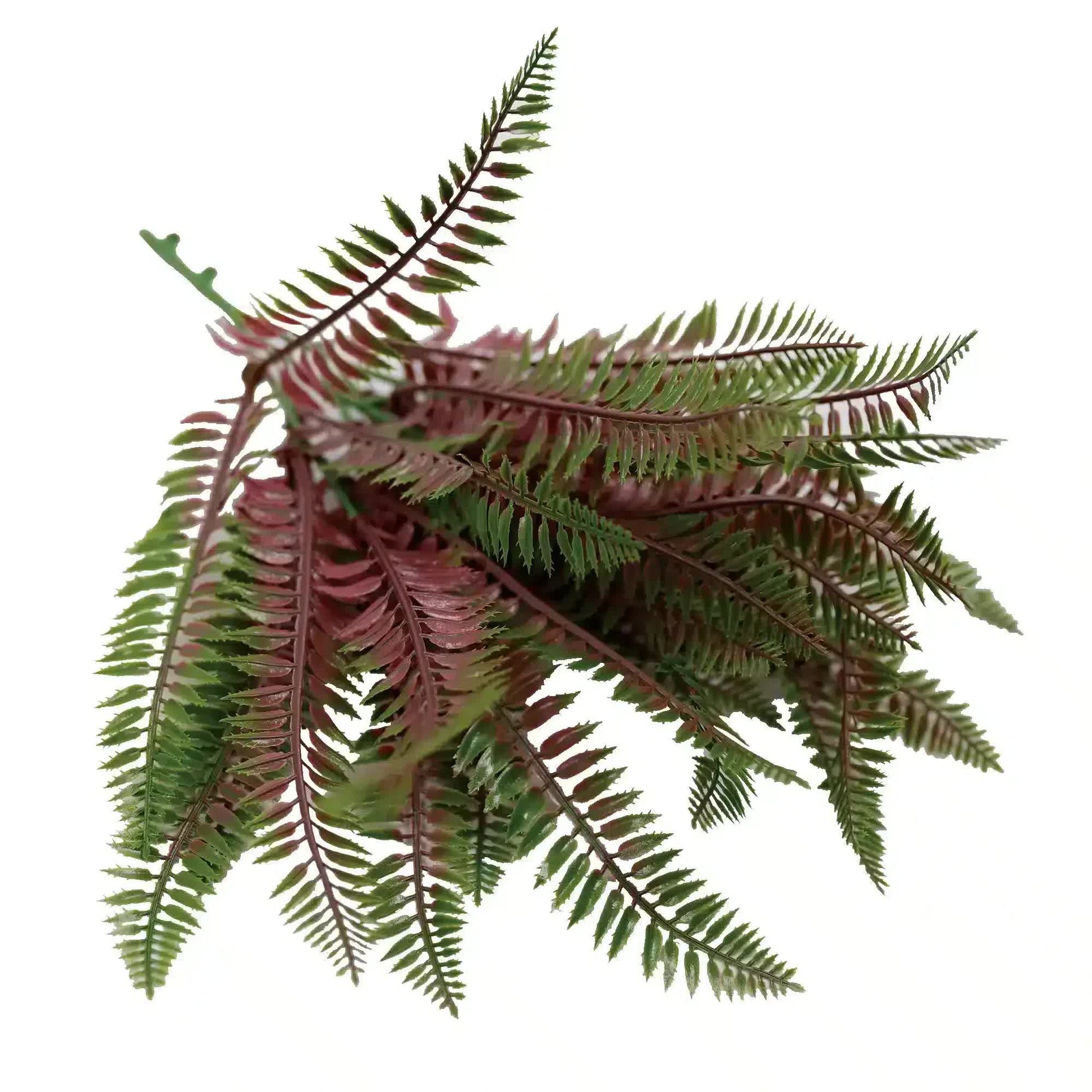 Artificial Royal Purple Fern Stem UV Resistant 33cm - Image 4