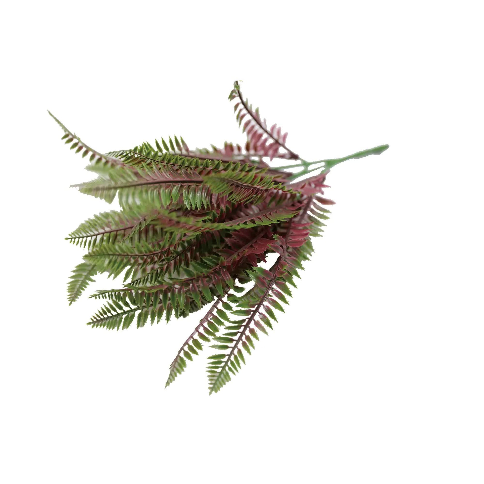 Artificial Royal Purple Fern Stem UV Resistant 33cm - Image 5