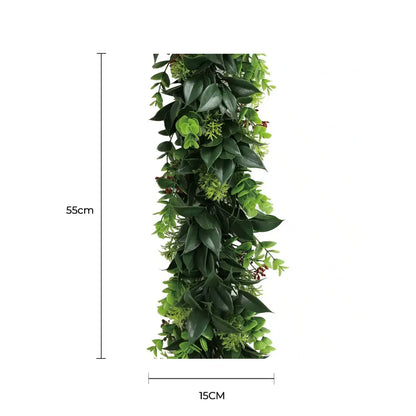 Artificial Extendable Hanging Wreath UV Resistant 55cm - Image 2