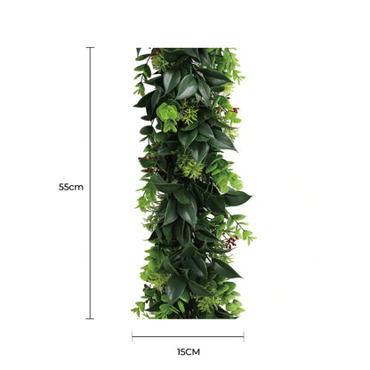 Artificial Extendable Hanging Wreath UV Resistant 55cm - Image 2