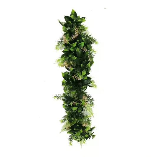 Artificial Extendable Hanging Flowering Cedar Vine UV Resistant 55cm - Image 2