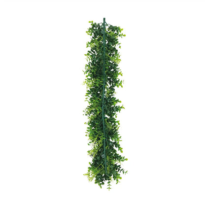 Artificial Extendable Hanging Flowering White Eucalyptus Vine UV Resistant 55cm - Image 3