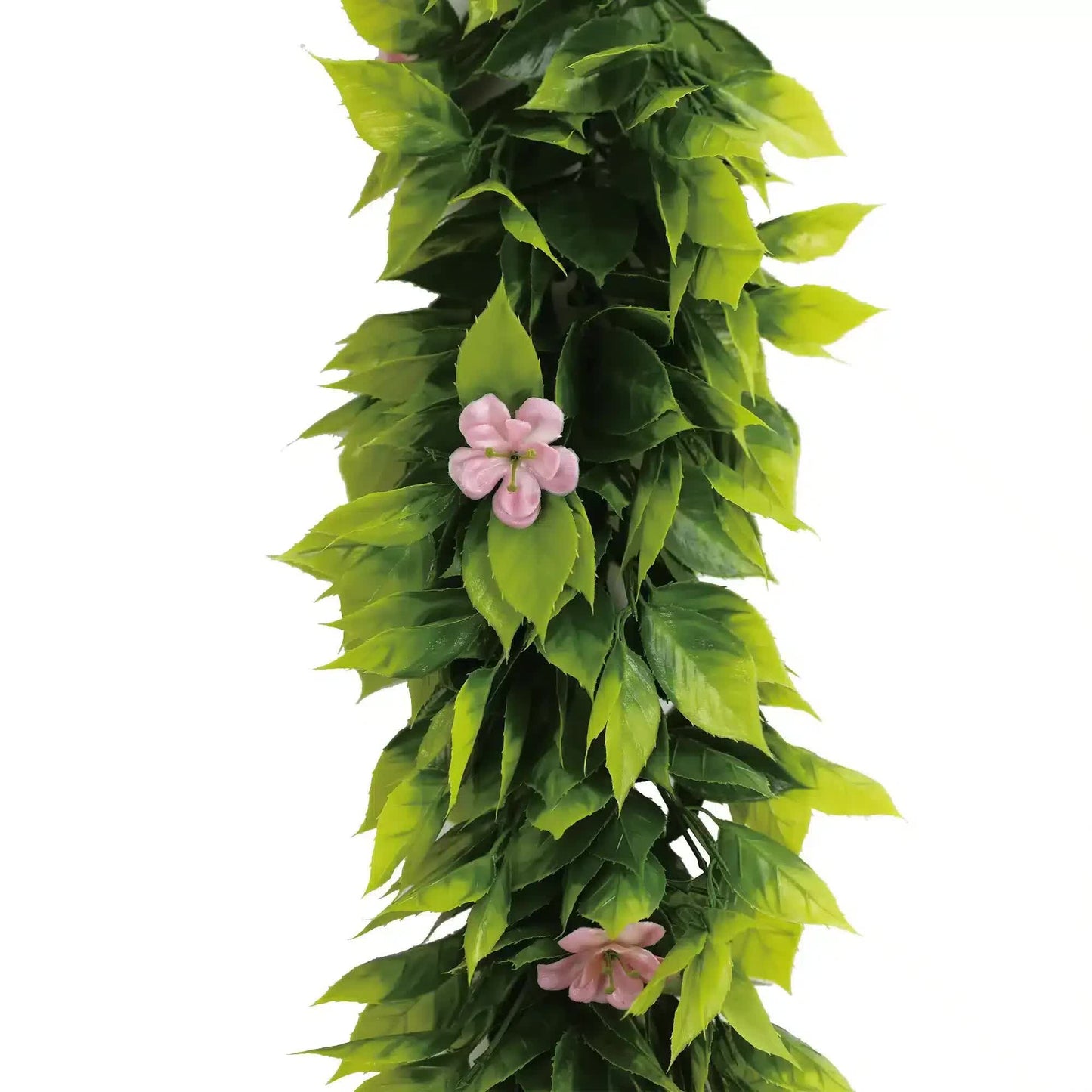 Artificial Extendable Hanging Pink Flowering Violet Garland UV Resistant 55cm - Image 4