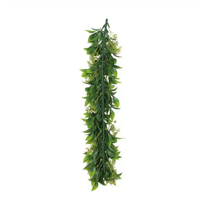 Artificial Extendable Hanging Flowering Star Jasmine Garland UV Resistant 55cm - Image 3