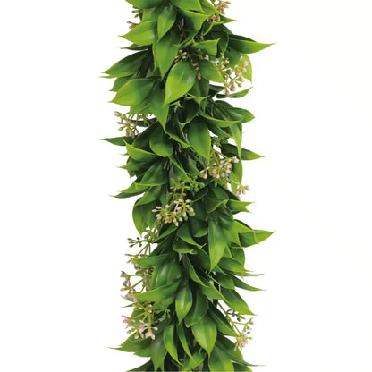 Artificial Extendable Hanging Flowering Star Jasmine Garland UV Resistant 55cm - Image 4