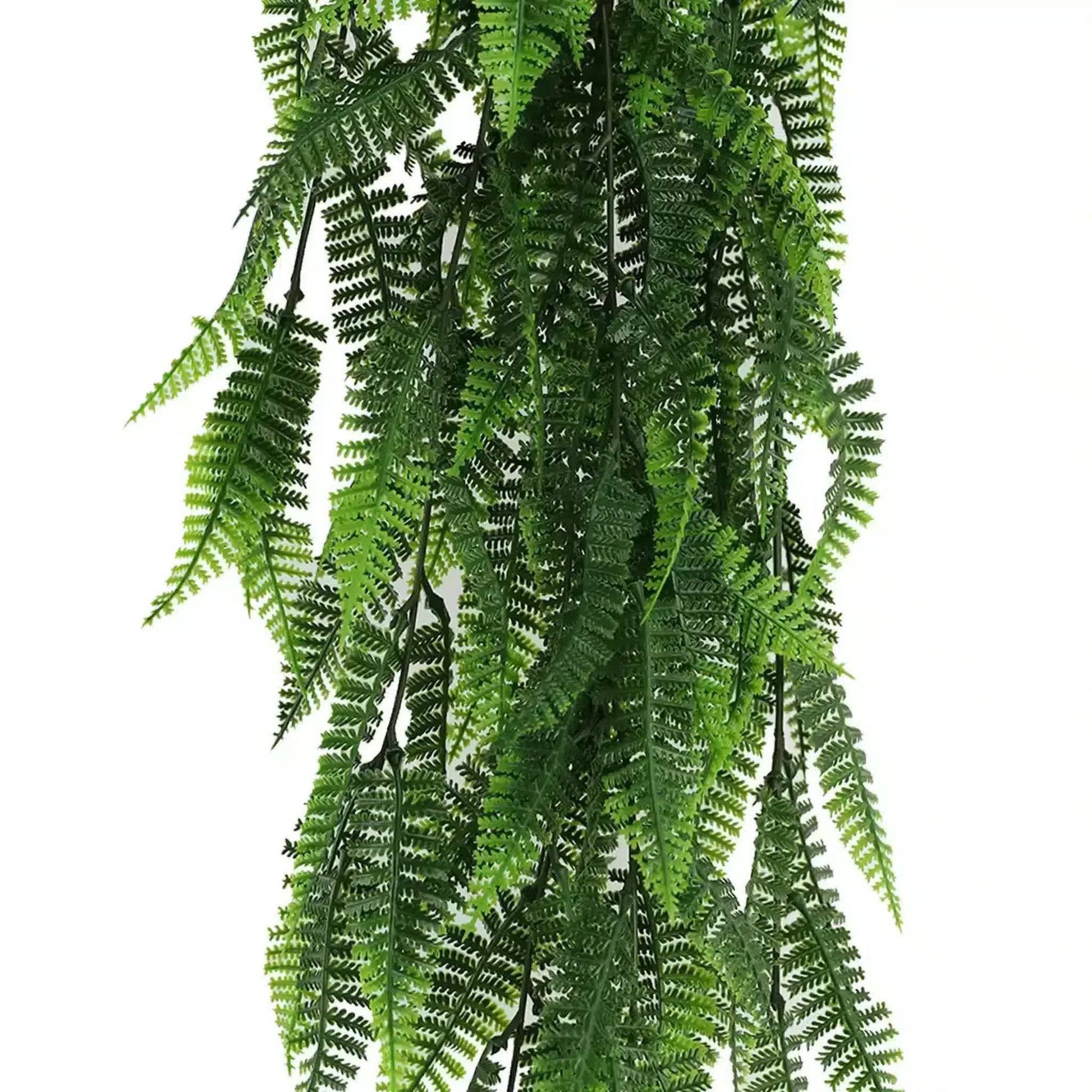 Artificial Hanging Bracken Fern Stem UV Resistant 77 cm - Image 5