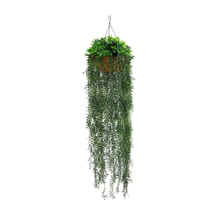 Artificial Hanging Fern Basket UV Resistant 35cm x 140cm