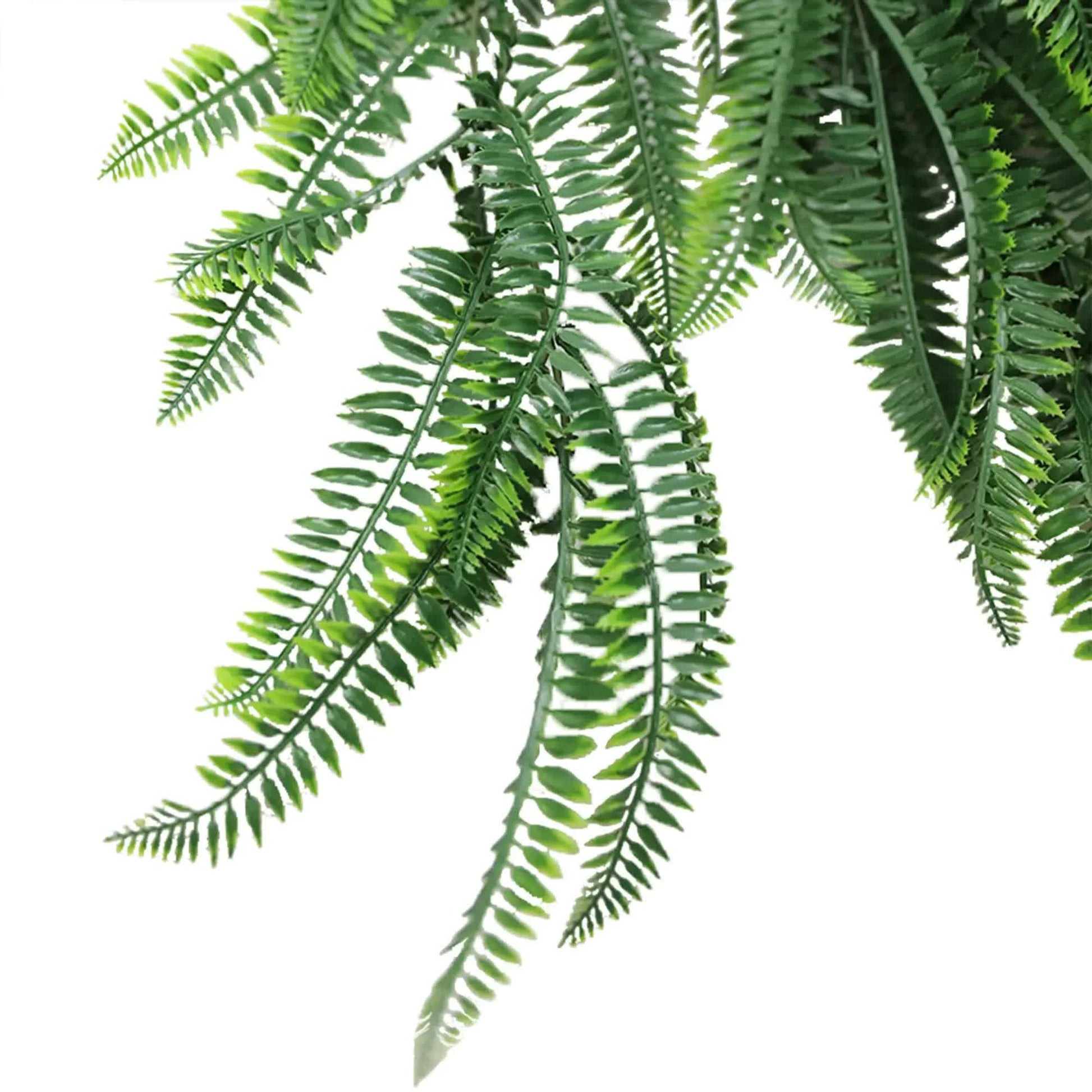 Artificial Mixed Green Bracken Fern 85cm UV Resistant - Image 3