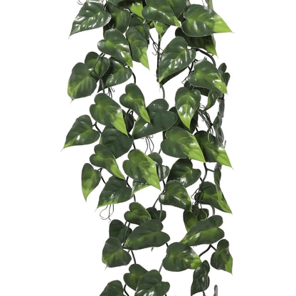 Hanging Artificial Pothos / Philodendron Plant UV Resistant 85cm - Image 5