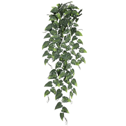 Hanging Artificial Pothos / Philodendron Plant UV Resistant 105cm - Image 3