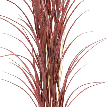 Premium Potted Burgundy Artificial Long Grass (Yucca Grass / Reed Grass) 180cm UV Resistant - Image 3