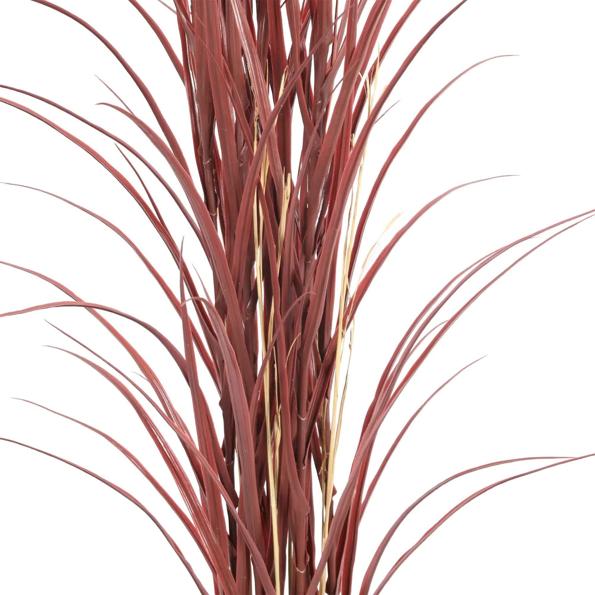 Premium Potted Burgundy Artificial Long Grass (Yucca Grass / Reed Grass) 180cm UV Resistant - Image 3