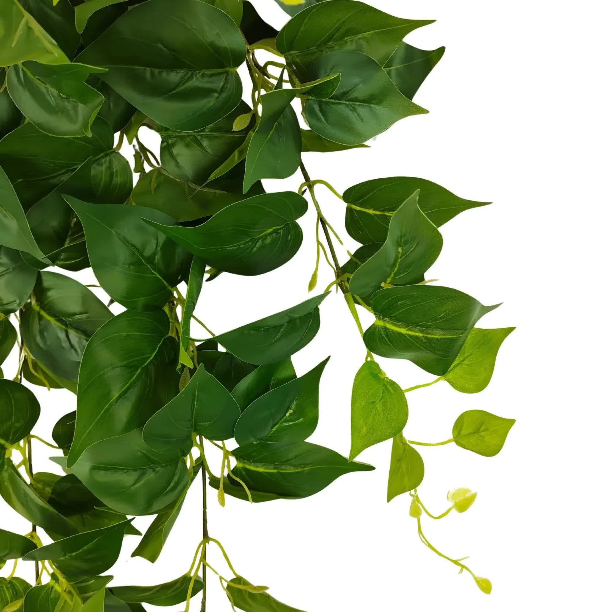 Premium Dense Trailing Artificial Philodendron Garland Bush 90cm - Image 2