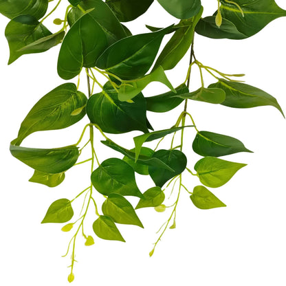 Premium Dense Trailing Artificial Philodendron Garland Bush 90cm - Image 3