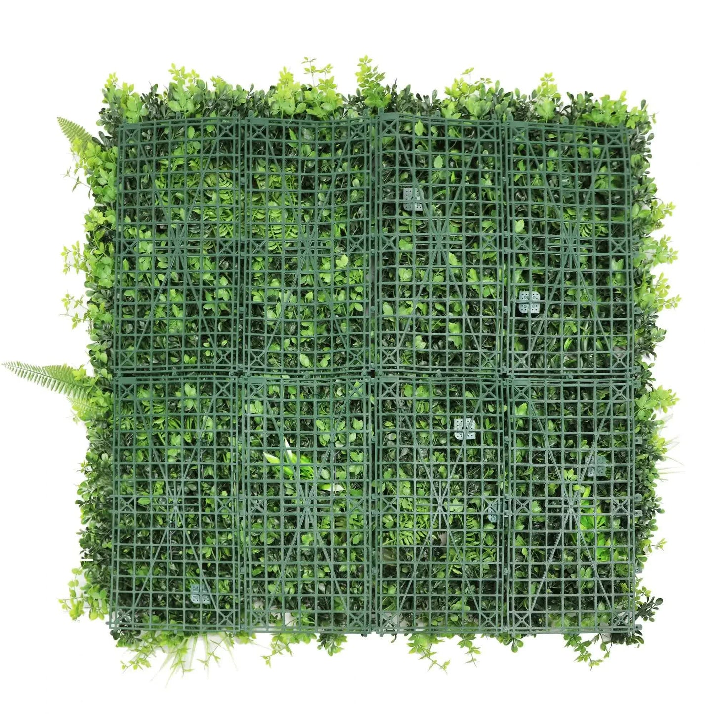 Verdant Fern Artificial Vertical Garden / Green Wall Panel 1m x 1m UV Resistant - Image 3