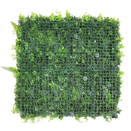 Verdant Fern Artificial Vertical Garden / Green Wall Panel 1m x 1m UV Resistant - Image 3