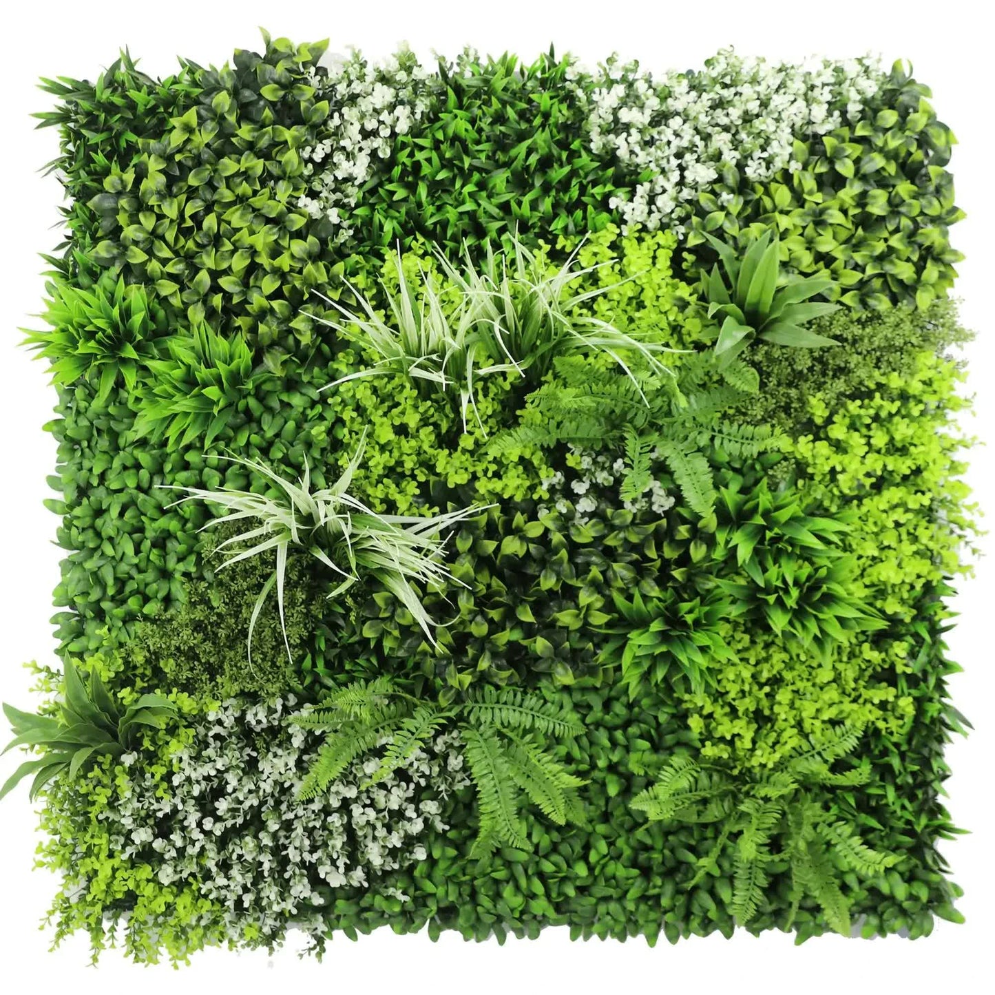 Forest Floor Artificial Vertical Garden / Green Wall Panel 1m x 1m UV Resistant - Image 2