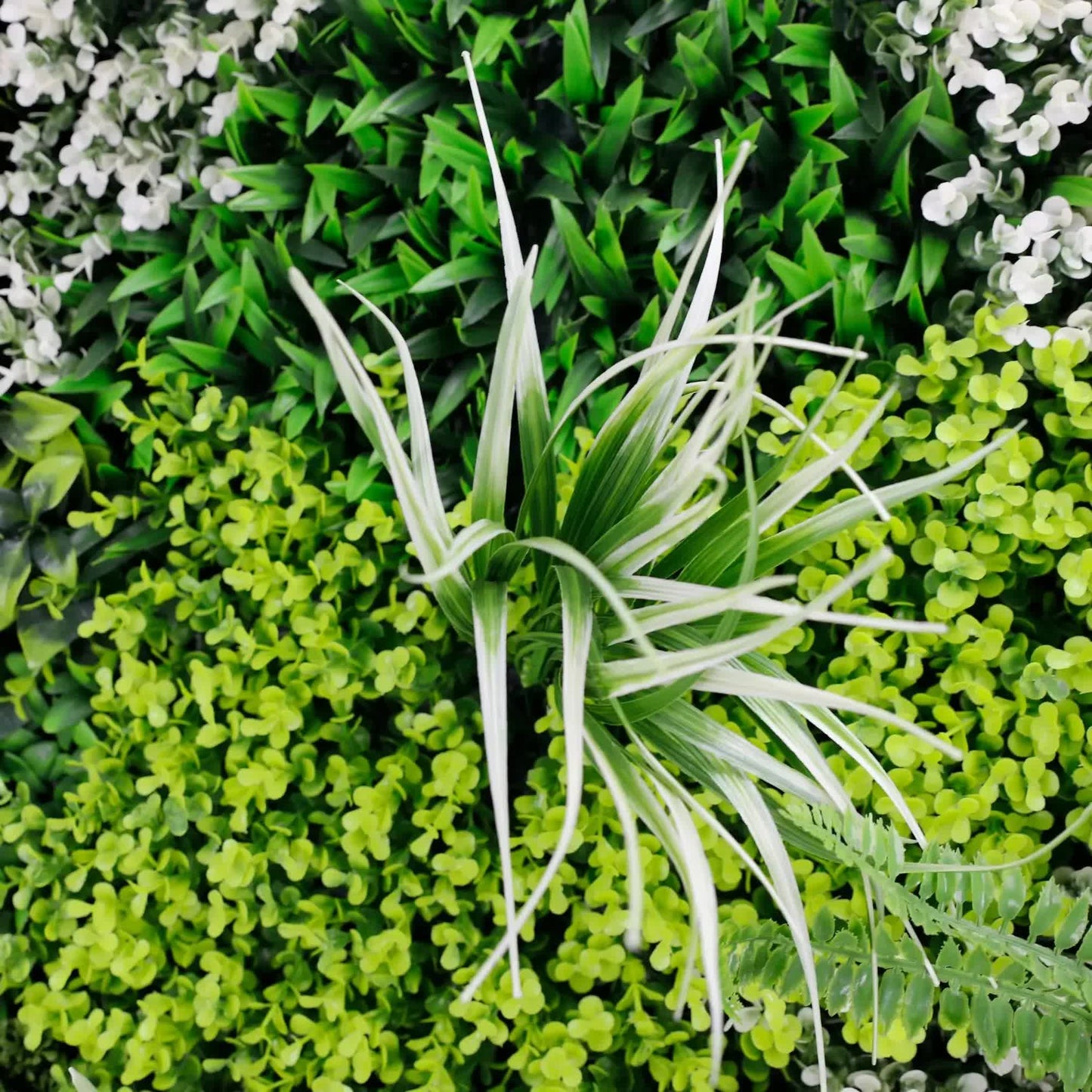 Forest Floor Artificial Vertical Garden / Green Wall Panel 1m x 1m UV Resistant - Image 5