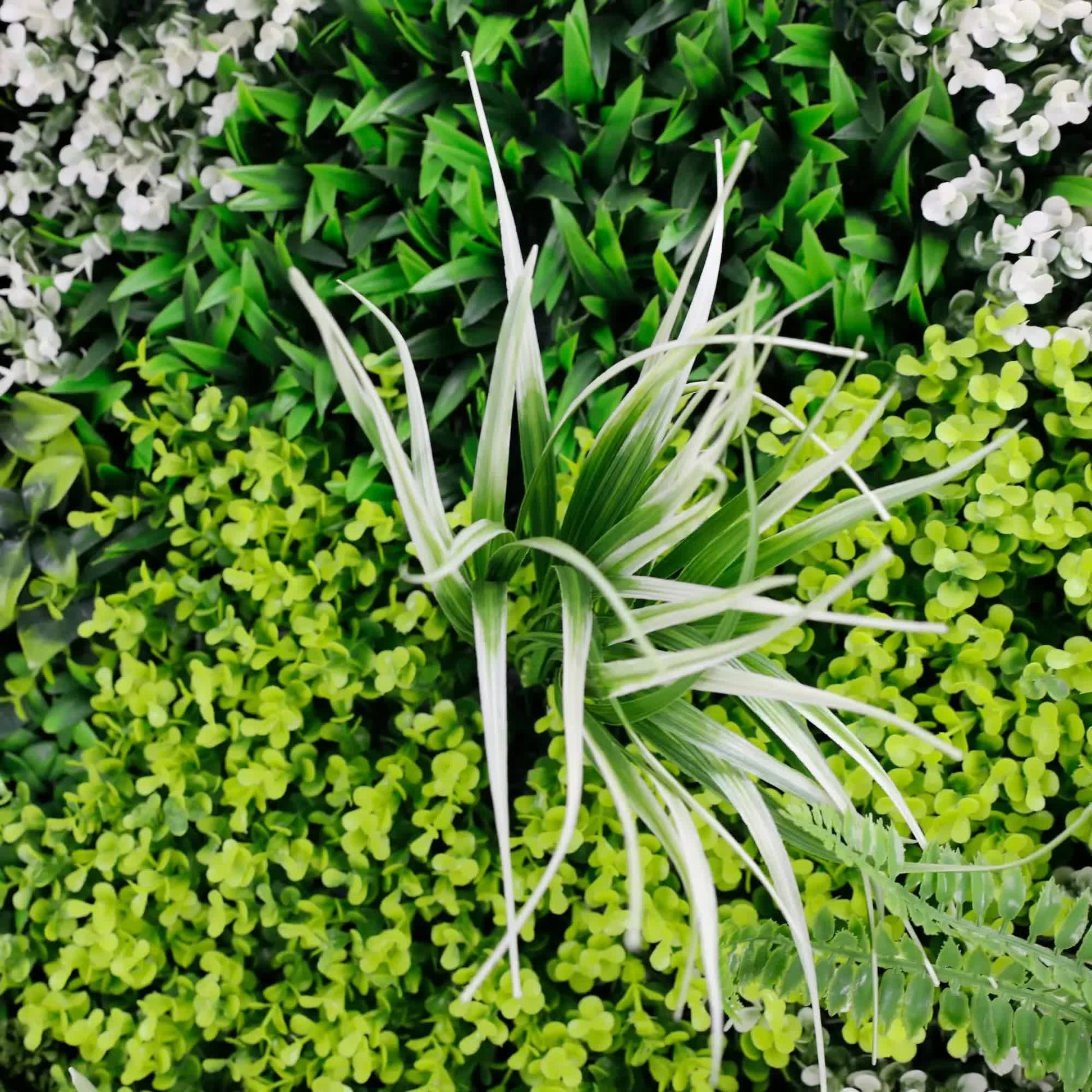 Forest Floor Artificial Vertical Garden / Green Wall Panel 1m x 1m UV Resistant - Image 5