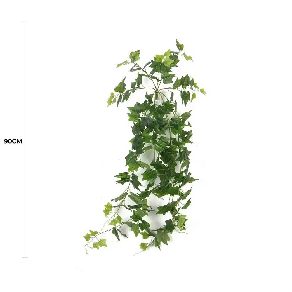 Artificial Nearly Natural Artificial Hanging Ivy Bush 90cm - Image 2