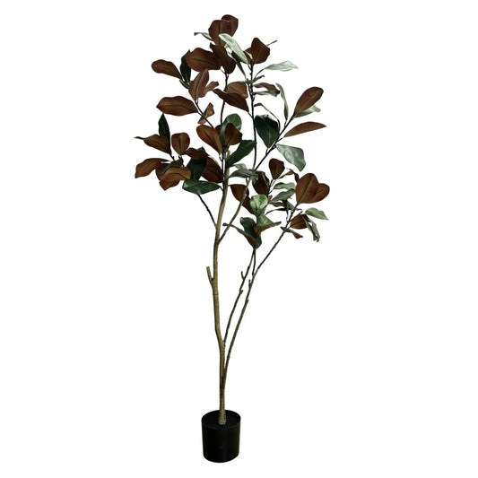 Potted Artificial 180cm Magnolia Tree - Image 2