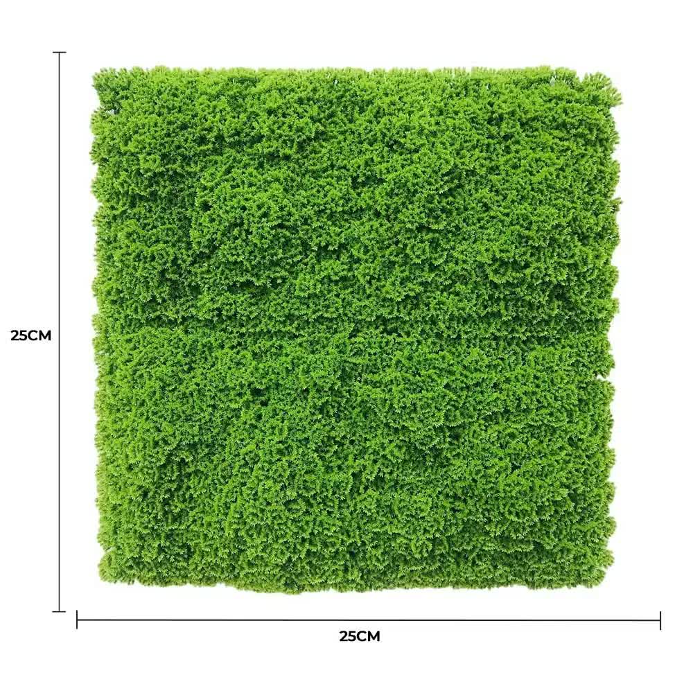 Fresh Natural Green Artificial Moss / Green Wall UV Resistant Sample - Image 2