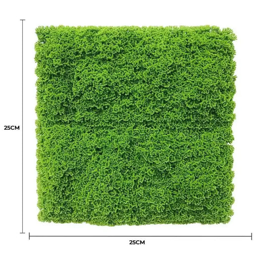 Fresh Natural Green Artificial Moss / Green Wall UV Resistant Sample - Image 2