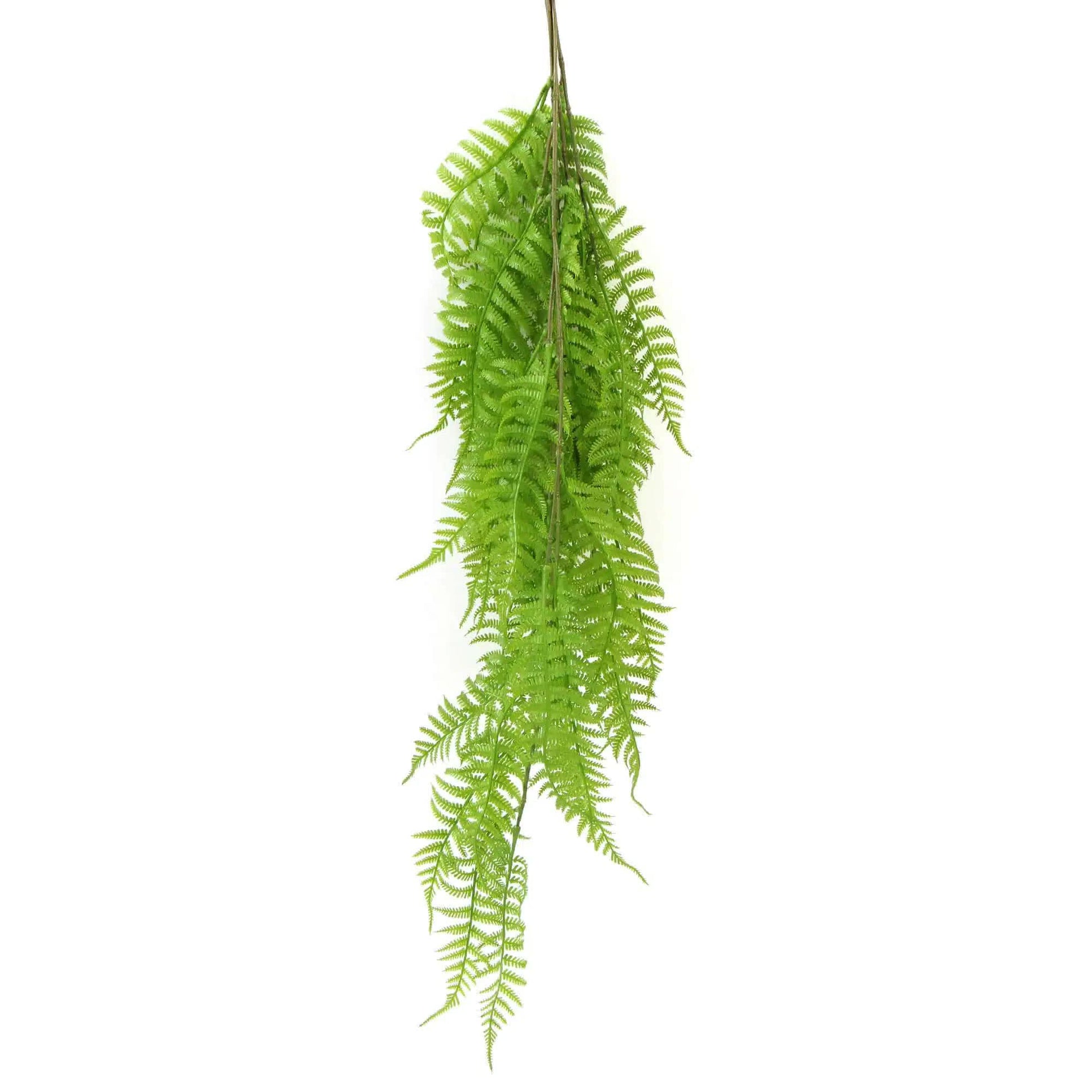 Hanging Fresh Green Boston Fern UV Resistant 80cm - Image 3