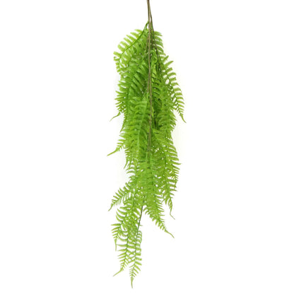 Hanging Fresh Green Boston Fern UV Resistant 80cm - Image 3