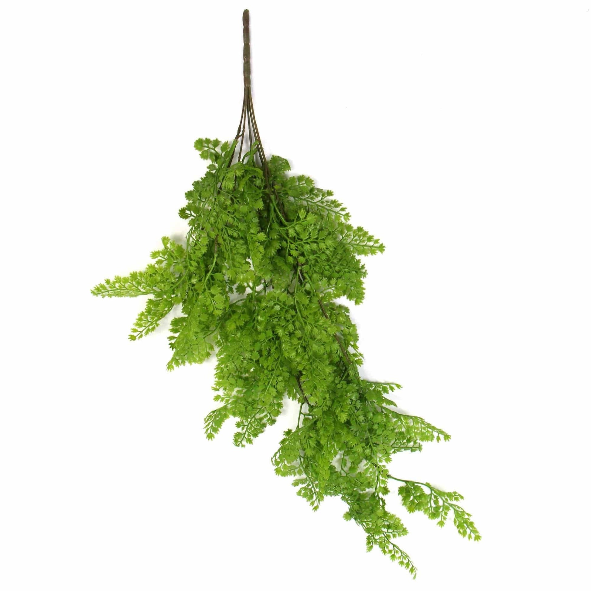 Hanging Native Green Dense Maiden Hair Fern Bush UV Resistant 80cm - Image 3