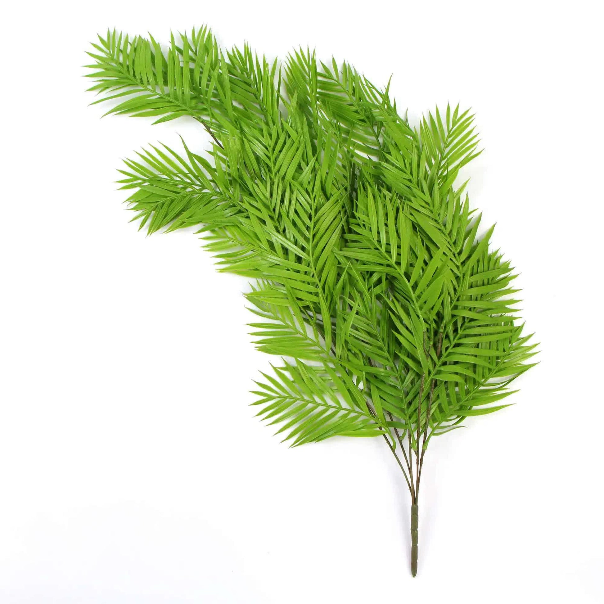 Hanging Fresh Green Bamboo Leaf Fern UV Resistant 80cm - Image 3