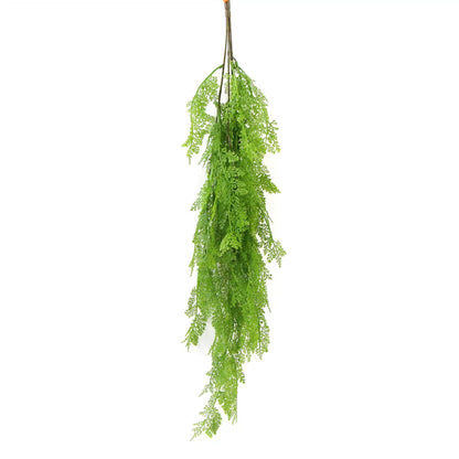 80cm Hanging Fresh Green Dense Maiden Hair Fern Bush UV Resistant - Image 3