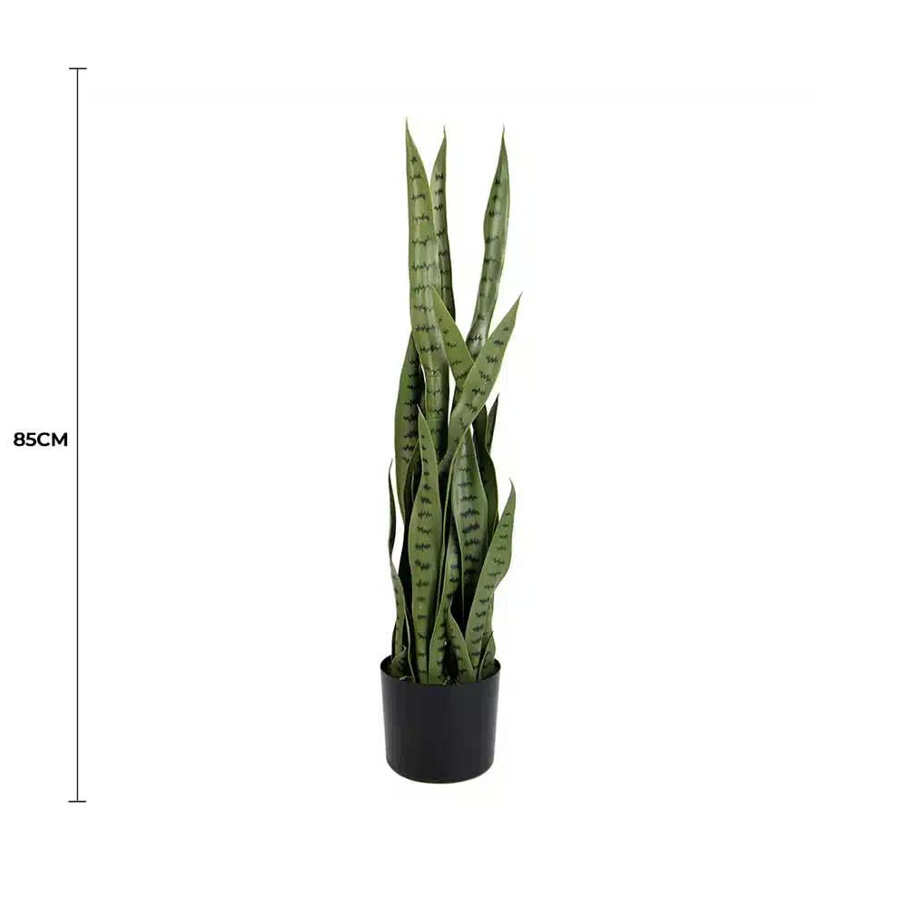 Artificial Snake Plant Sansevieria UV Resistant 85cm - Image 2