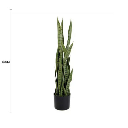 Artificial Snake Plant Sansevieria UV Resistant 85cm - Image 2