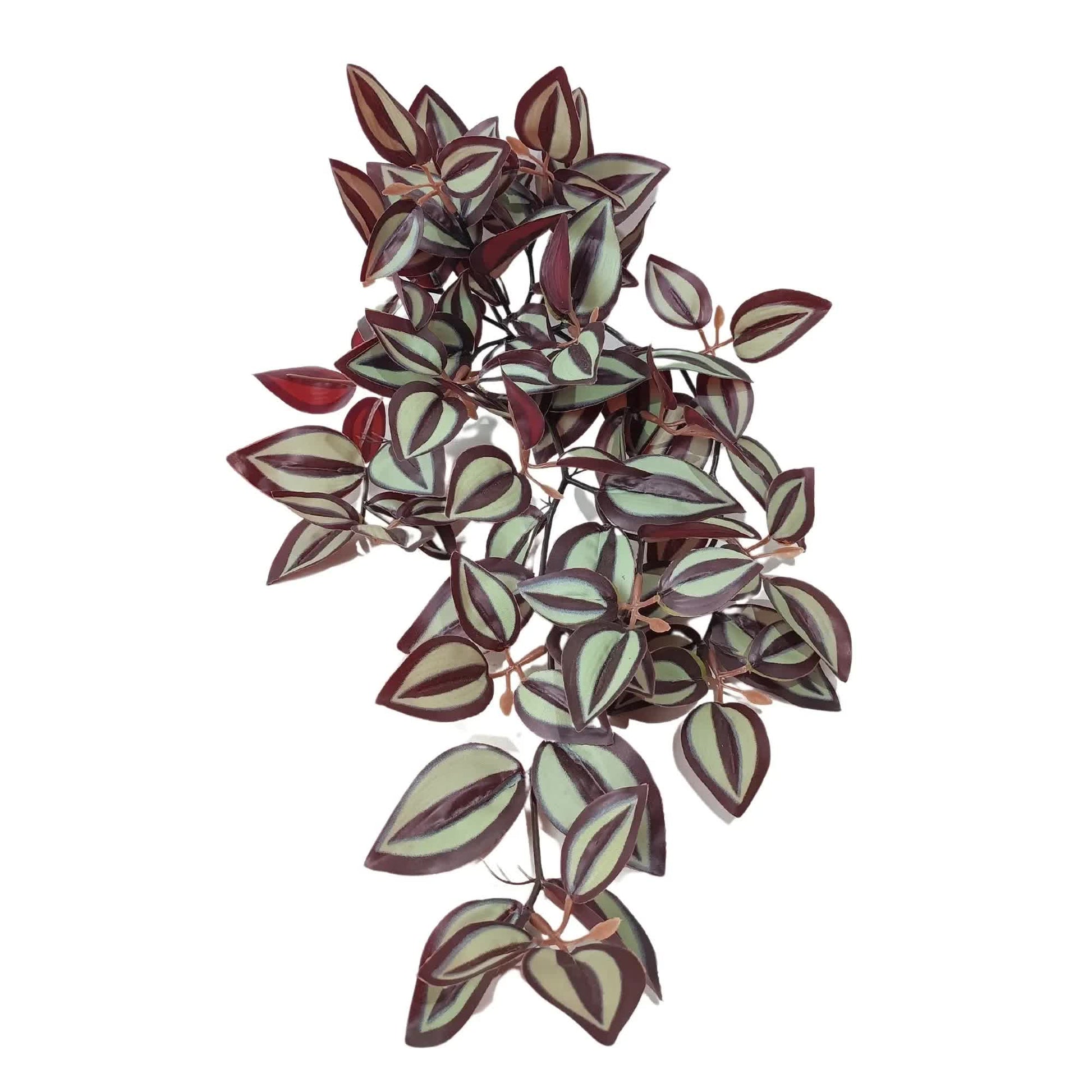 Artificial Hanging / Draping Burgundy Tradescantia Zebrina 42cm - Image 2