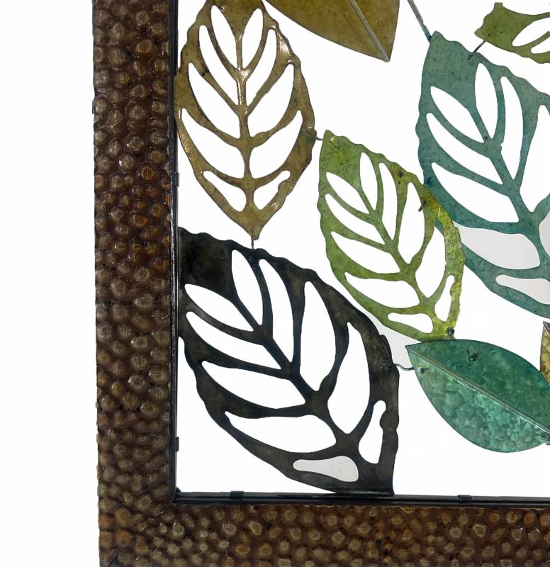 Xlarge Leaves Metal Wall Art 152x102cm - Image 2