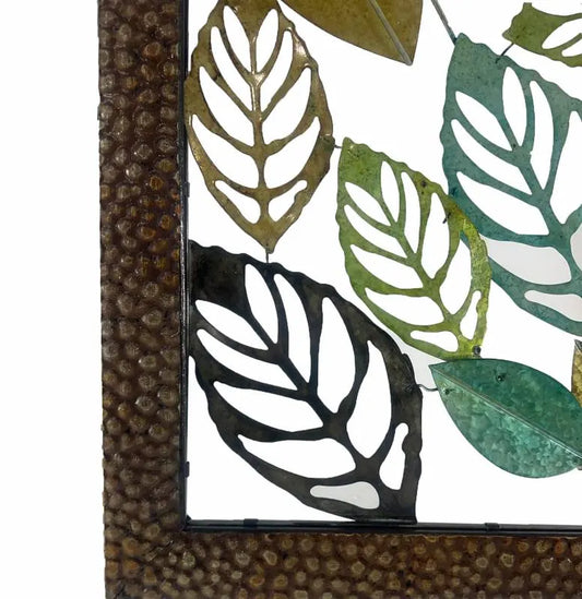 Xlarge Leaves Metal Wall Art 152x102cm - Image 2