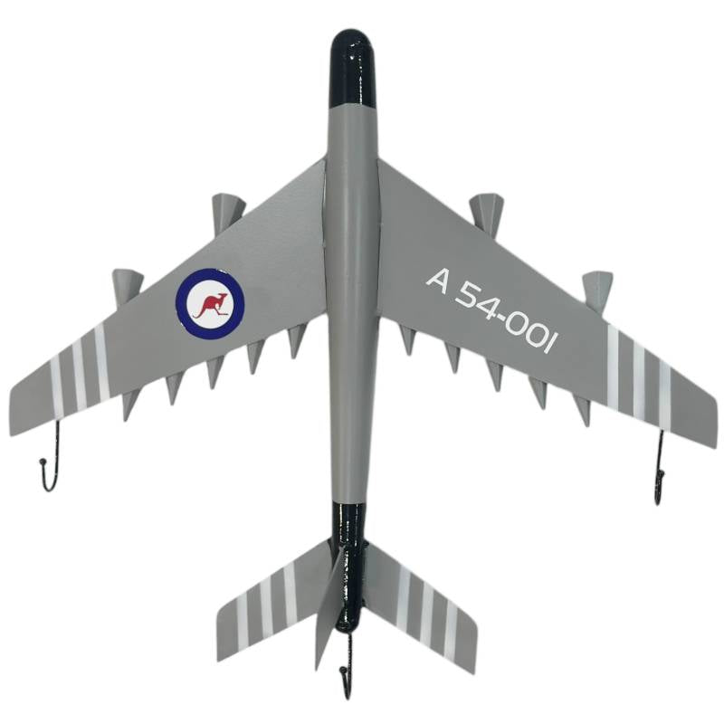 A54-001 Jet Fighter w Hanging Hooks 49cm