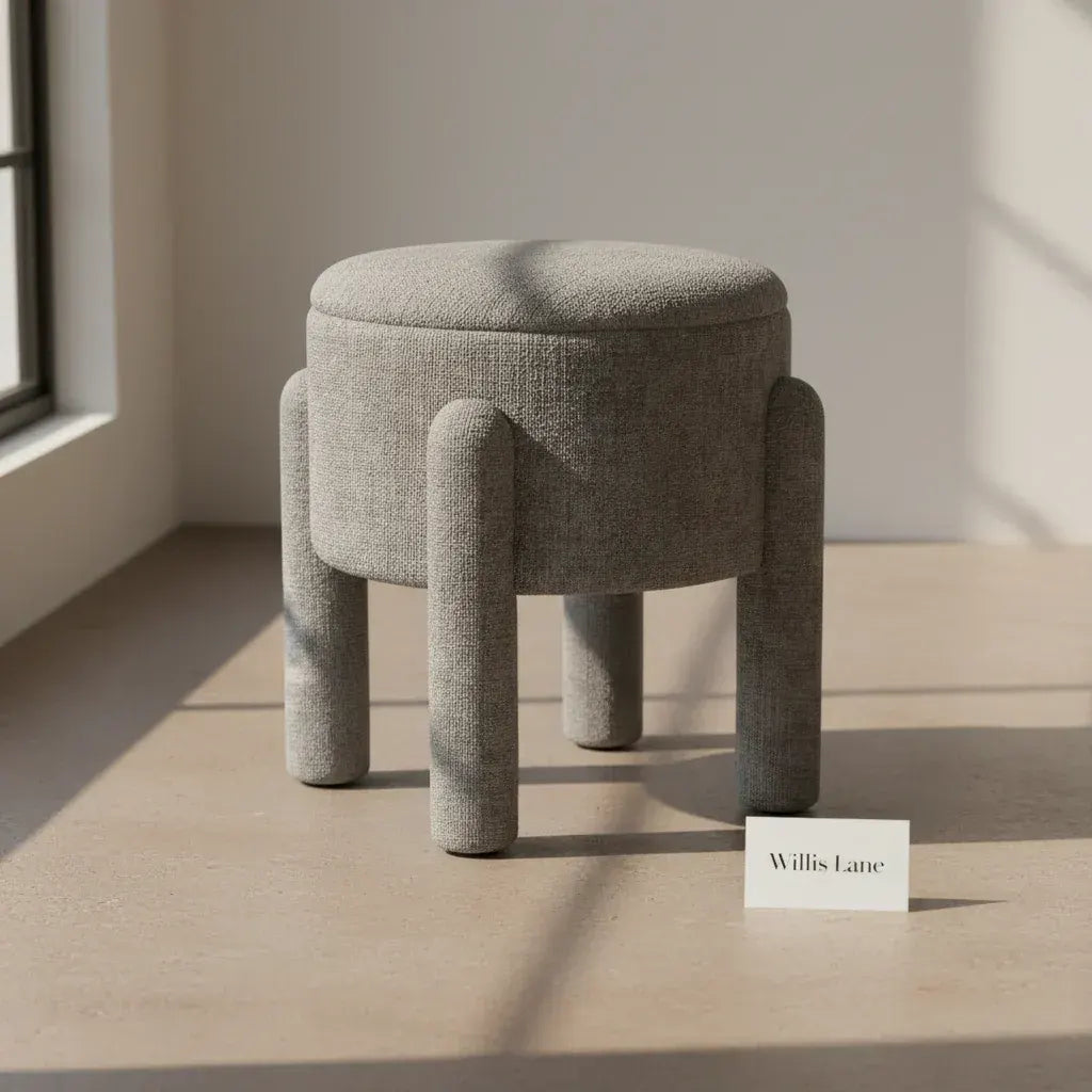 Oscar Storage Stool 46cm - Green - Image 6