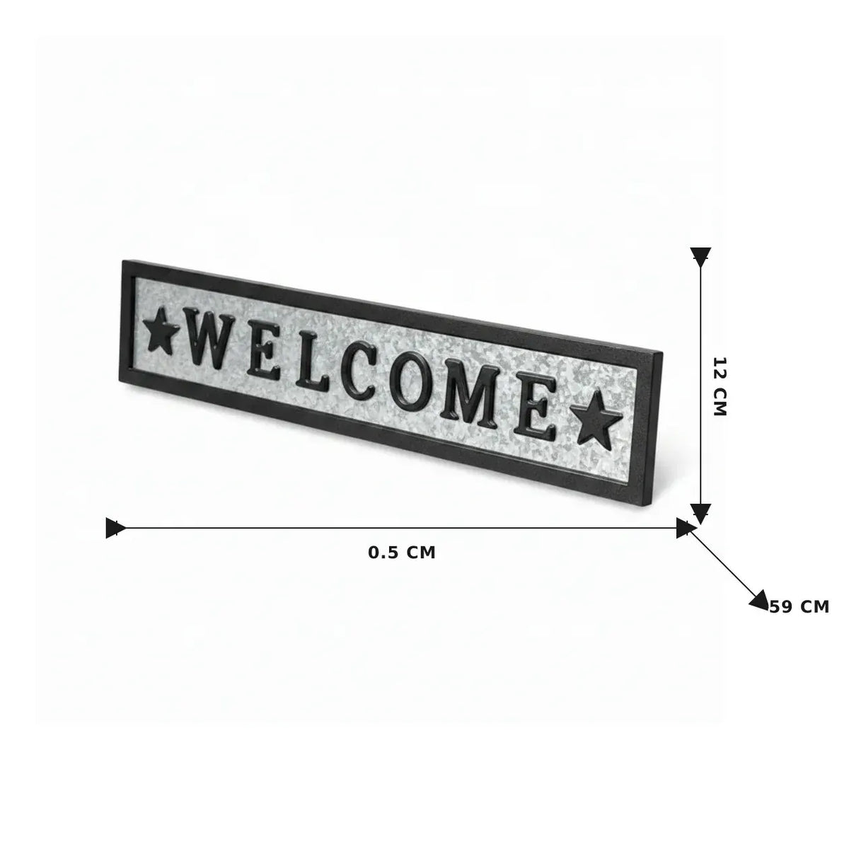 Bulk 2 Welcome Wall Art 59x12cm - Image 4