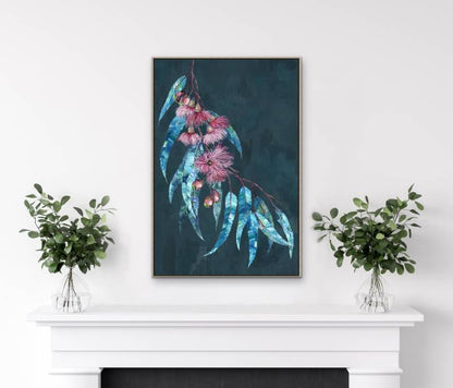 Gordon Gum Leaf Framed Canvas 90cm - Image 2