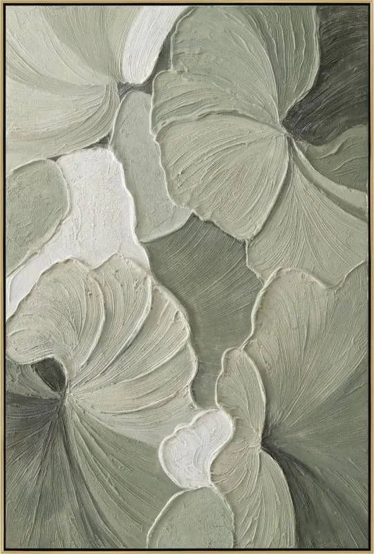 Whirlwind Garden Artwork Framed Wall Art 80x120cm