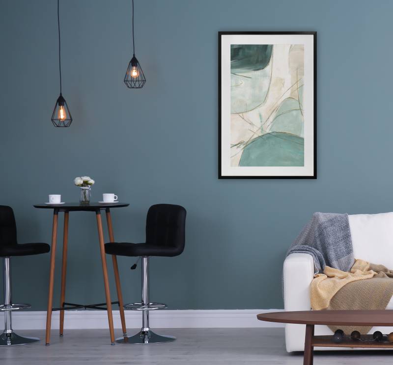 Billow Artwork Framed W Glass Front 80x120cm - Image 4
