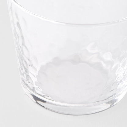 Glass Mini Tumbler Dimpled 220ml - Image 3